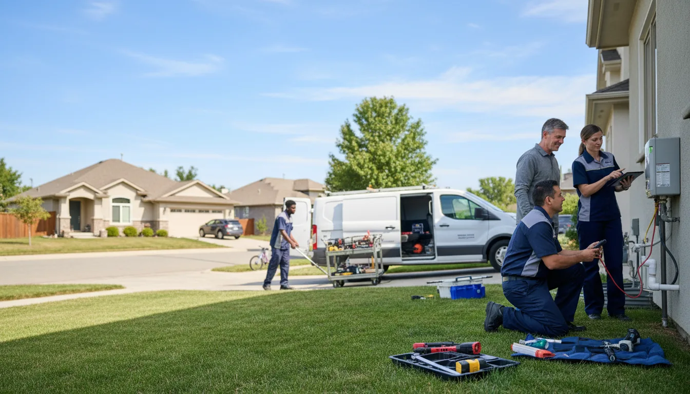 Tankless water heater service in Hawley, TX